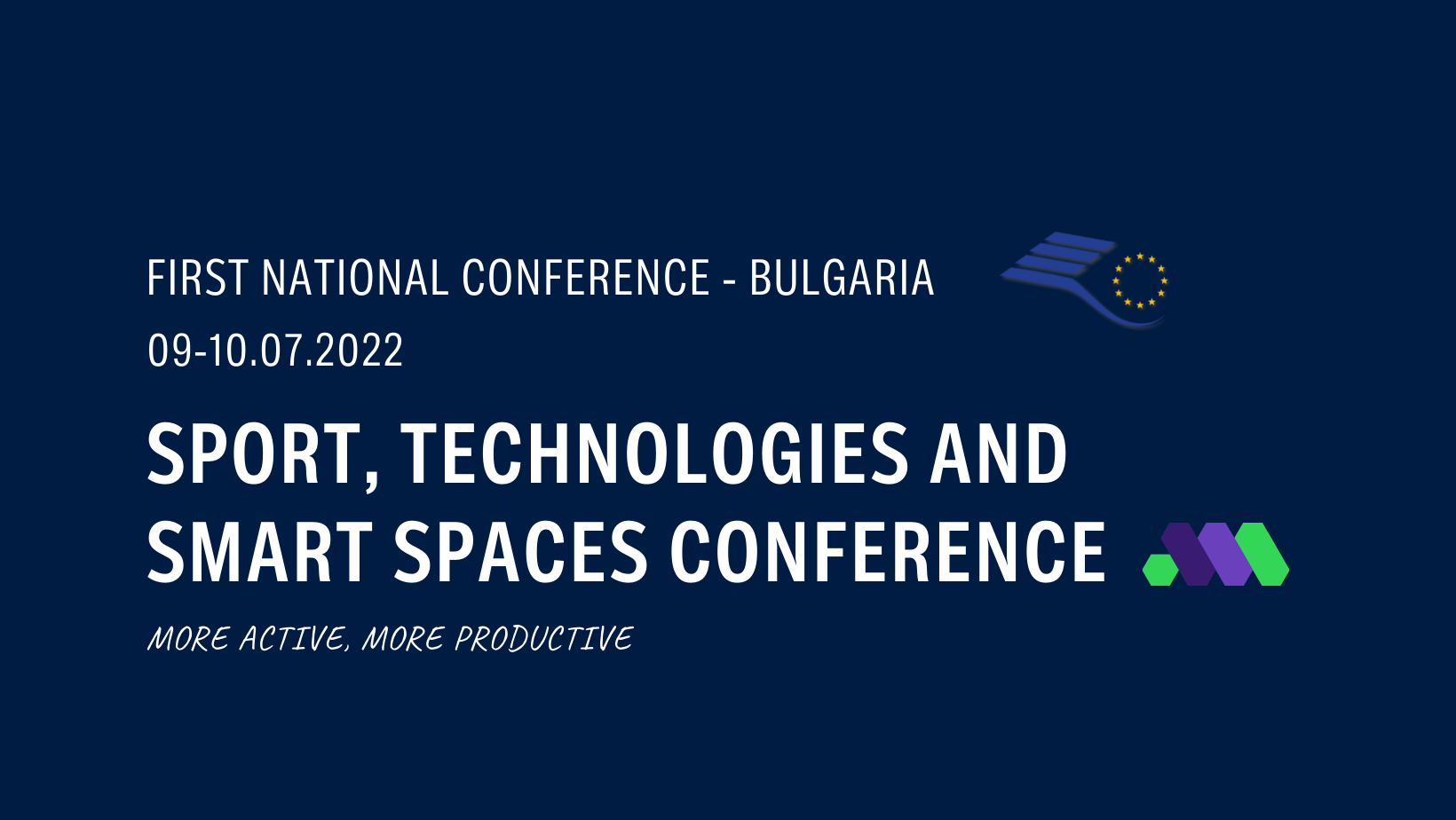 Вдъхновяващи идеи на Първата Национална конференция „Спорт, технологии и SMART пространства“