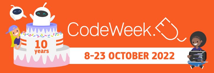 EU Codeweek 2022 се провежда от 8 до 23 октомври
